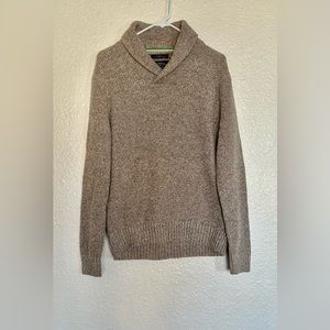 American Eagle Outfitters Cowl Neck Beige Athletic Fit Sweater Sz. M.